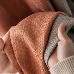 Modern Stikselgordijn Op Maat Gemaakt Gordijn Van Chenille, Verduisterend Voor Woonkamer En Slaapkamer