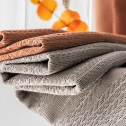 Modern Stikselgordijn Op Maat Gemaakt Gordijn Van Chenille, Verduisterend Voor Woonkamer En Slaapkamer