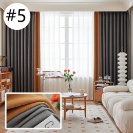 Modern Stikselgordijn Op Maat Gemaakt Gordijn Van Chenille, Verduisterend Voor Woonkamer En Slaapkamer