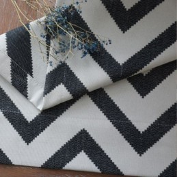 Luxe Jacquard Gordijnen Golvend Gestreept Verduisterend Voor Woonkamer