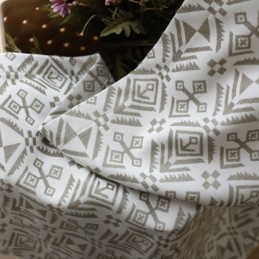 Luxe Jacquard Gordijnen Geometrische Verduistering Voor Woonkamer