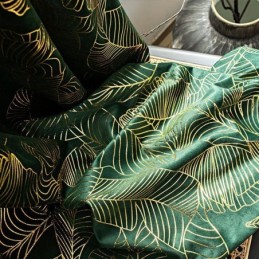 Flanellen Bronzen Gordijnen, Eenvoudig Verduisteringsgordijn, Op Maat Gemaakt Gordijn Voor Slaapkamer En Woonkamer