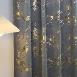 Flanellen Bronzen Gordijnen, Eenvoudig Verduisteringsgordijn, Op Maat Gemaakt Gordijn Voor Slaapkamer En Woonkamer