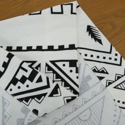 Boheemse Stijl Gordijn Op Maat Gemaakt Gordijn Met Geometrische Kwastjes En Print Voor Slaapkamer En Woonkamer