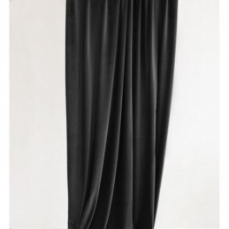 Zwarte Flanellen Verduisteringsgordijnen Op Maat Gemaakt Gordijn Minimalistische Effen Stof Woonkamer Slaapkamer