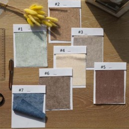 Japanse Eenvoudige Gordijn Op Maat Gemaakt Gordijn Effen Chenille Dikke Thermische Slaapkamer Woonkamer Stof