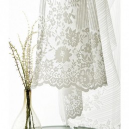 Effen Kant Transparant Gordijn Op Maat Gemaakt Gordijnpaneel Voile Erker Slaapkamer