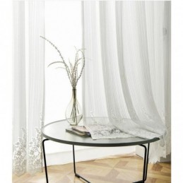 Effen Kant Transparant Gordijn Op Maat Gemaakt Gordijnpaneel Voile Erker Slaapkamer