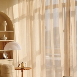 Prachtig Voile Gordijn Op Maat Gemaakt Gordijn Effen Tule Voor Woonkamer Slaapkamer