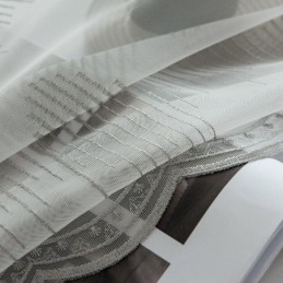 Decoratieve Transparante Gordijnen Op Maat, Gordijnlijn, Geborduurde Tule Gordijnen, Woonkamer/Slaapkamer