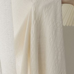 Gordijnen Met Geometrisch Patroon, Modern Transparant Gordijn, Op Maat Gemaakt Gordijn Voor Woonkamer/Slaapkamer