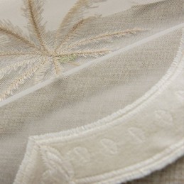 Decoratieve Transparante Gordijnen Op Maat Gemaakt Gordijn Plantenborduurwerk Raamgordijnen Woonkamer Slaapkamer