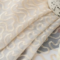 Geborduurde Doorschijnende Tule Gordijnen, Transparante Gordijnen En Cortinas Voor De Woonkamer