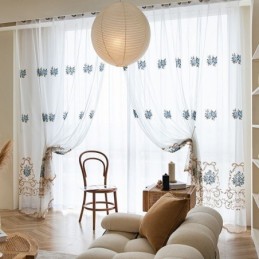 Bloemengordijn Op Maat...