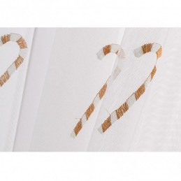 Decoratieve Transparante Gordijnen Op Maat Gemaakt, Geborduurd Met Tule En Snoepmotief Voor De Slaapkamer