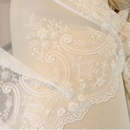 Geborduurd Verduisteringsgordijn Op Maat Gemaakt Gordijn Luxe Europees Thermisch Geïsoleerd Gordijn Voor De Woonkamer