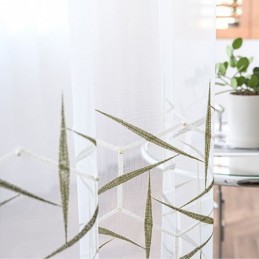 Europees Geborduurd Transparant Gordijn Op Maat Gemaakt Gordijn Tule Luxe Voile Gordijnen Voor De Woonkamer