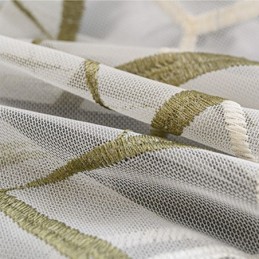 Europees Geborduurd Transparant Gordijn Op Maat Gemaakt Gordijn Tule Luxe Voile Gordijnen Voor De Woonkamer