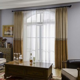 Modern Chenille Gordijn Op...