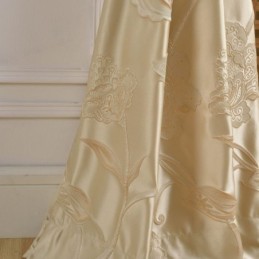 Europese Luxe Max Verduisteringsgordijn Op Maat Gemaakt Gordijn Pioenroos Slaapkamer