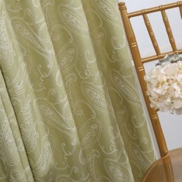 Vintage Semi-Verduisteringsgordijn Op Maat Gemaakt Gordijn Luxe Borduurwerk Woonkamer