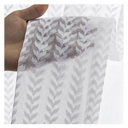 Gordijn Met Klein Bladpatroon, Op Maat Gemaakt Gordijnpaneel, Europese Stijl, Kant, Voile, Erker, Slaapkamer