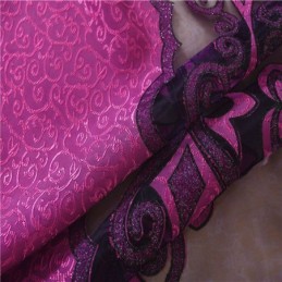 Ademende Transparante Gordijnen Op Maat Gemaakt Jacquard Raamdecoratie