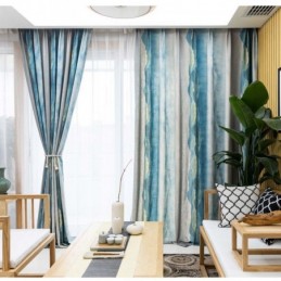 Modern Max Verduisteringsgordijn Op Maat Gemaakt Gordijn Dikker Met Inkt Bedrukt Slaapkamer