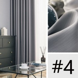 Nordic Gestreepte Jacquardgordijnen Op Maat Gemaakt, Verduisterende Gordijnen Voor Woonkamer En Slaapkamer