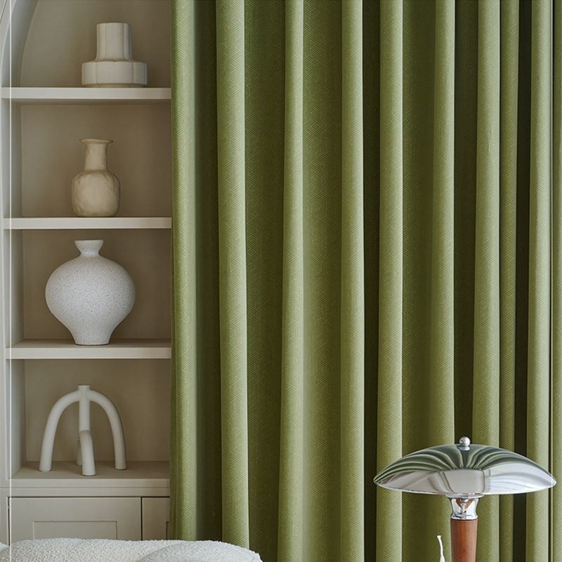 Luxe Geometrische Gordijnen, Moderne Reliëfverduistering Voor De Slaapkamer