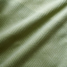 Luxe Geometrische Gordijnen, Moderne Reliëfverduistering Voor De Slaapkamer