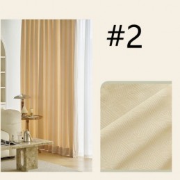 Luxe Geometrische Gordijnen, Moderne Reliëfverduistering Voor De Slaapkamer