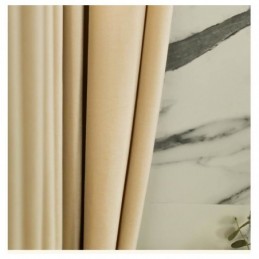 Flanellen Champagne Kleur Verduisteringsgordijn Op Maat Gemaakt Gordijn Nordic Minimalist Premium Stof Woonkamer Restaurant