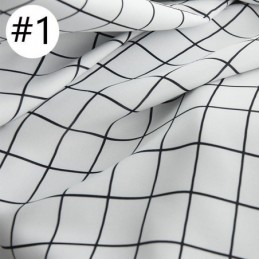 Geruite Verduisteringsgordijn Op Maat Gemaakt Gordijn Met Geometrische Ruit Voor Slaapkamer En Woonkamer