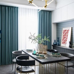 Moderne Effen Gordijn Op...