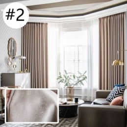 Moderne Effen Gordijn Op Maat Gemaakt, Verduisterende Gordijnen Voor De Woonkamer