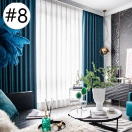 Moderne Effen Gordijn Op Maat Gemaakt, Verduisterende Gordijnen Voor De Woonkamer