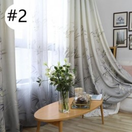 Gordijn Op Maat Gemaakt Gordijn Vers Bamboe Bedrukking Venster