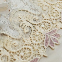 Gordijnen Op Maat Gemaakt Europees Gordijn Met Bloemenborduurwerk