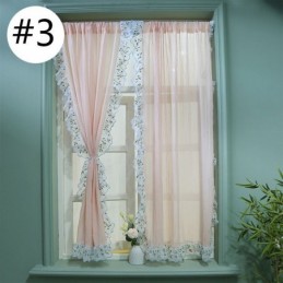 Moderne Jacquard-Transparante Gordijnen In Scandinavische Stijl Voor De Woonkamer