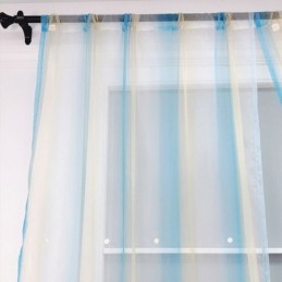 Bloemenborduurwerk Transparant Gordijn Op Maat Gemaakt Gordijn Sierlijke Tule Drape Voor Woonkamer