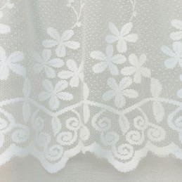 Modern Bloemmotief Gordijn Op Maat Gemaakt Gordijn Tule Raam Transparant Voor Woonkamer Slaapkamer