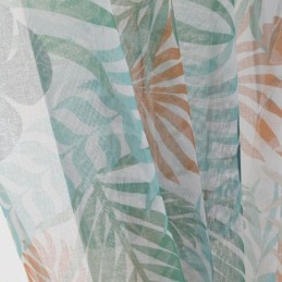 Bladeren Bedrukt Gordijn Op Maat Gemaakt Gordijn Tule Transparant Voor Woonkamer Slaapkamer