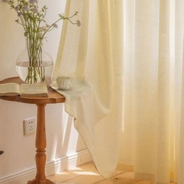 Nordic Tule Gordijnen Moderne Voile Gordijnen Op Maat Gemaakt Gordijn Voor Woonkamer Slaapkamer